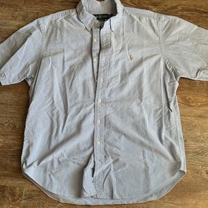 Polo Ralph Lauren Men's Light Blue Button-Down Shirt